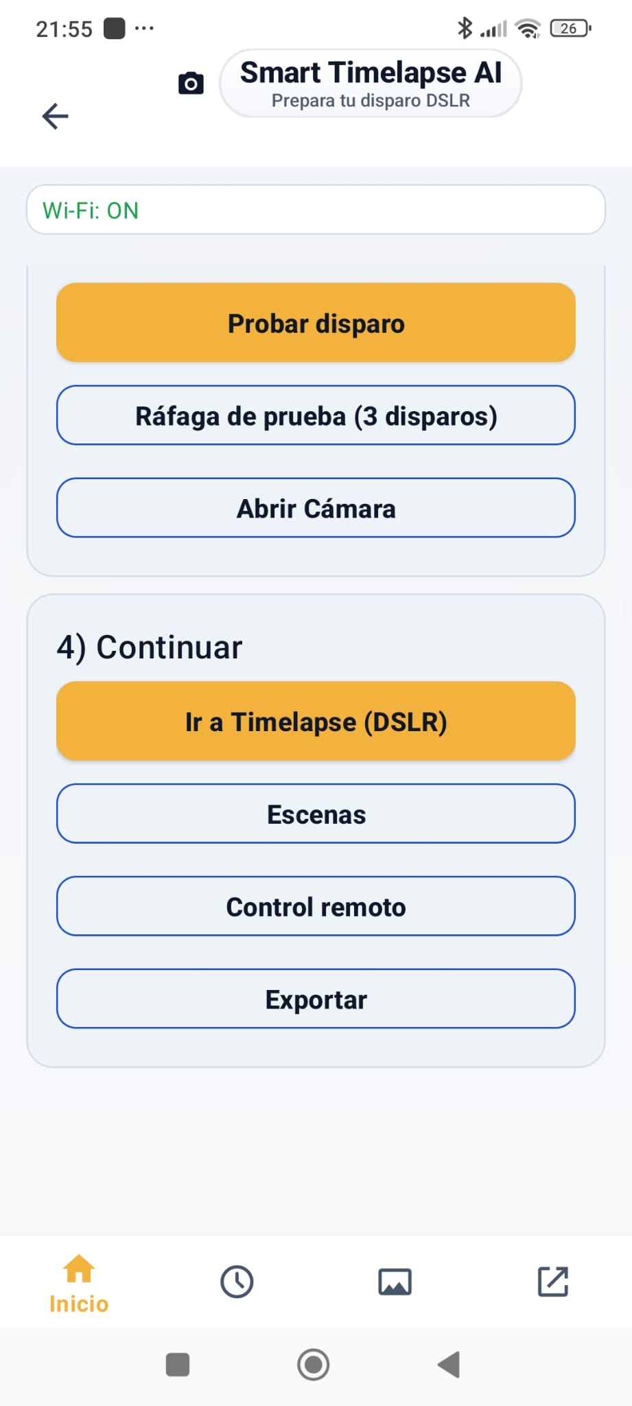 Captura 10 de la app Smart Timelapse AI