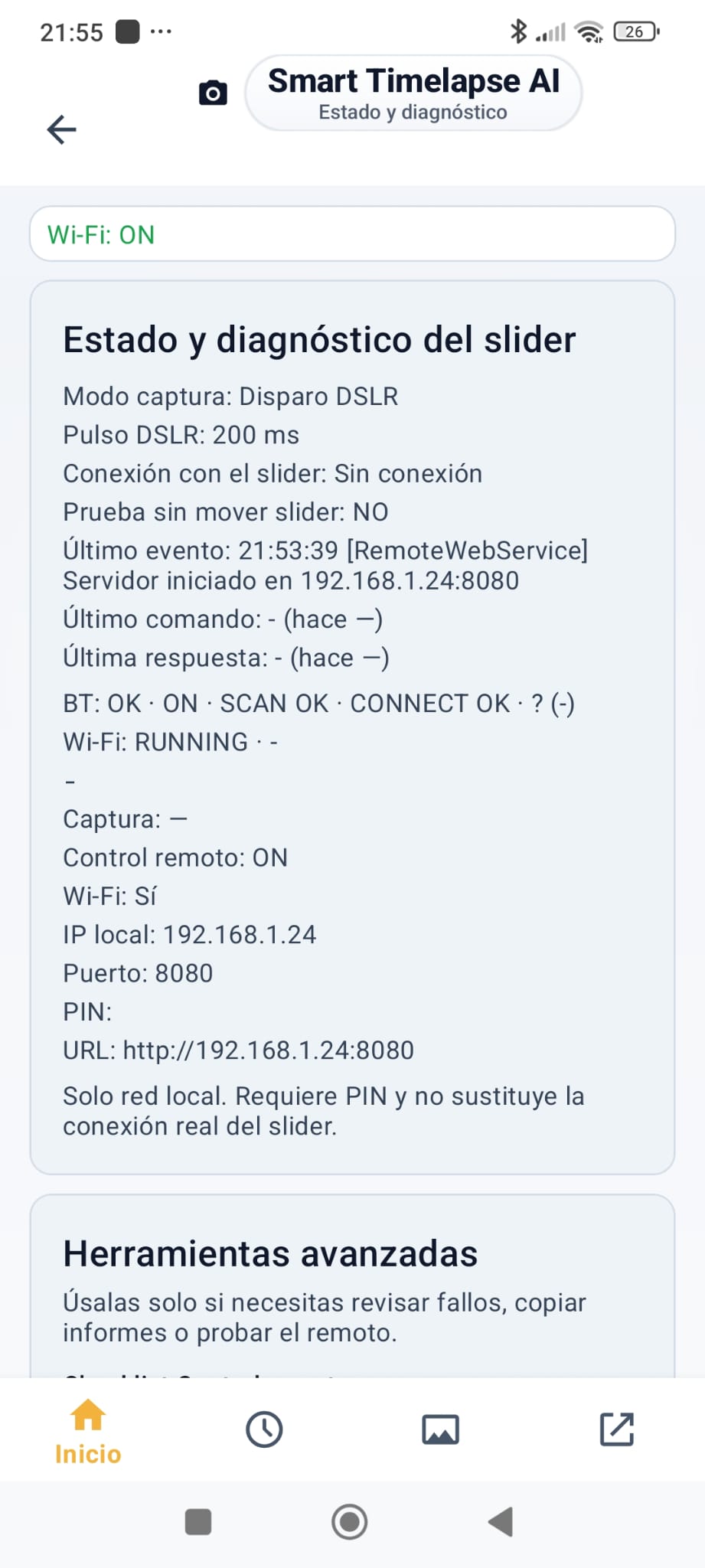 Captura 11 de la app Smart Timelapse AI
